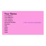 coral cresent  Business Cards