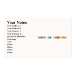 feria de ciencias  Business Cards