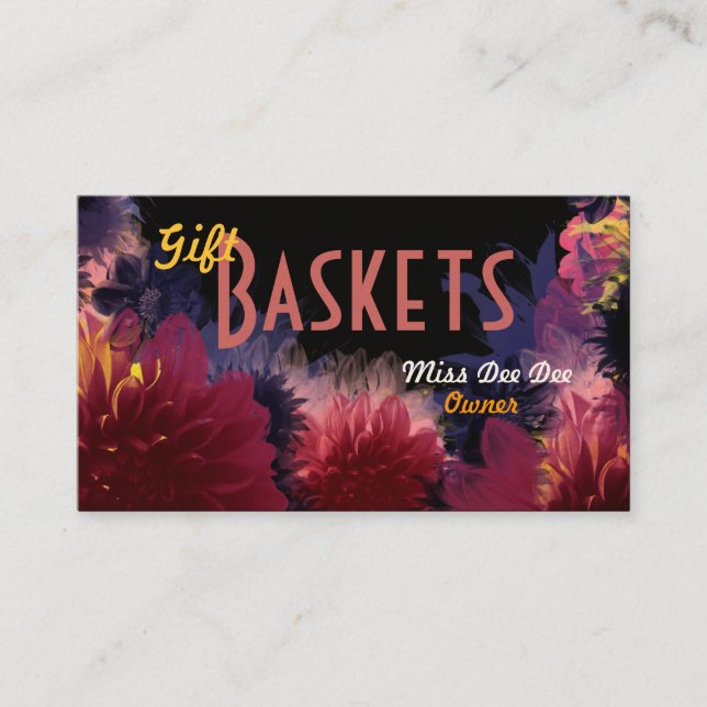 Business Cards Abstract Two Sided Customizable (Front)