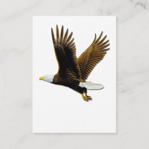 Business Cards, American Bald Eagle Business Card Zazzle
