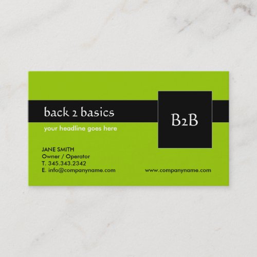 Business Cards - B2B