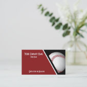 Business Cards Baseball (Standing Front)