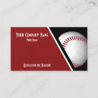 Business Cards Baseball