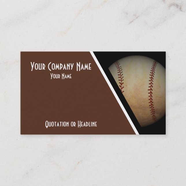 Business Cards Baseball (Front)