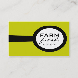 business cards > big spoon [lime : black]