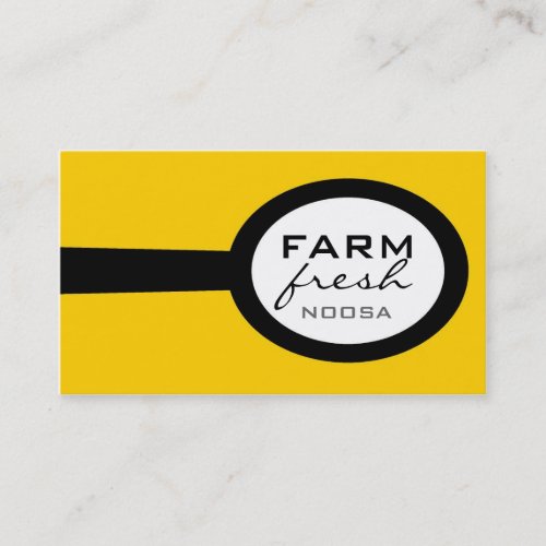 business cards > big spoon [yellow : black]