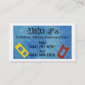 Business Cards - Cellular Phone Accessories