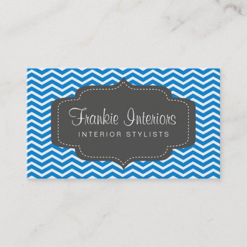 business cards > chevron2 [charcoal:blue]