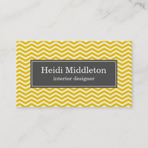 business cards > chevron [charcoal:yellow]