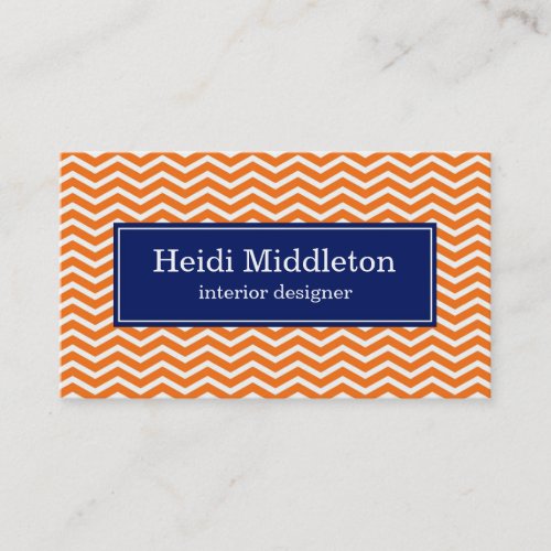 business cards > chevron [orange:navy]