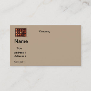BUSINESS cards CHOCOLATES DESIGN