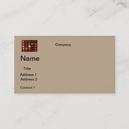 Business Cards  Chocolates Design