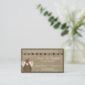 Business Cards :: Country Angel Cat (Standing Front)