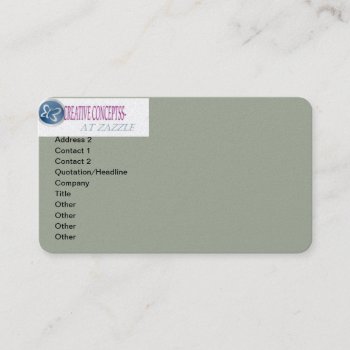 Business Cards Create Your Own Personal Or Busines by CREATIVEforBUSINESS at Zazzle