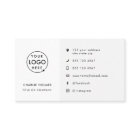 Business Cards | Custom Logo Icons Modern White