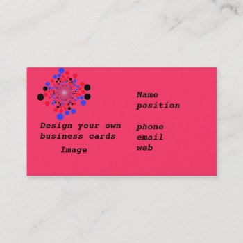 Business Cards Design Your Own by artistjandavies at Zazzle