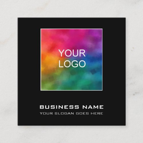 Business Cards Elegant Modern Your Company Logo