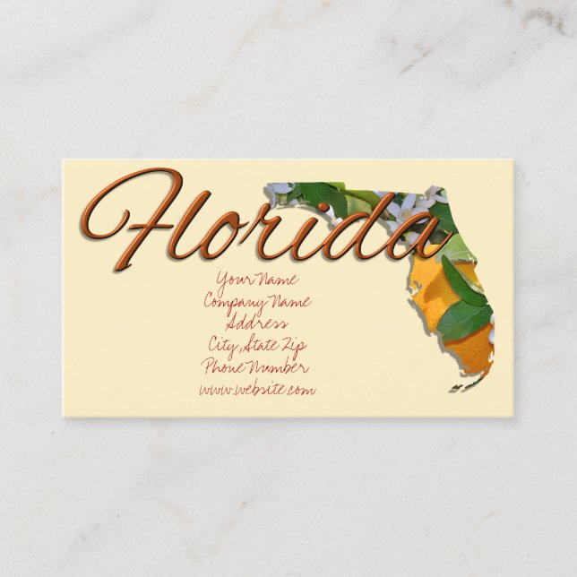 Business Cards - FLORIDA (Front)