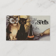 Business Cards For A Witch at Zazzle