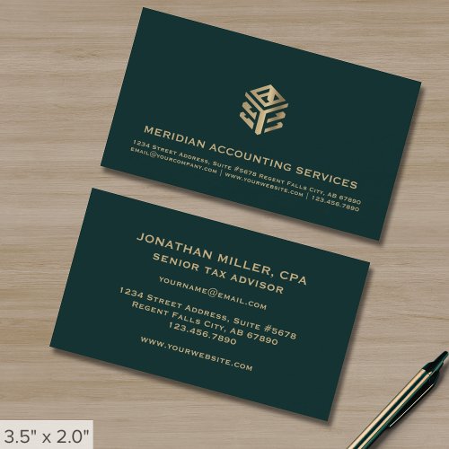 Business Cards for Accountants and Tax Preparers