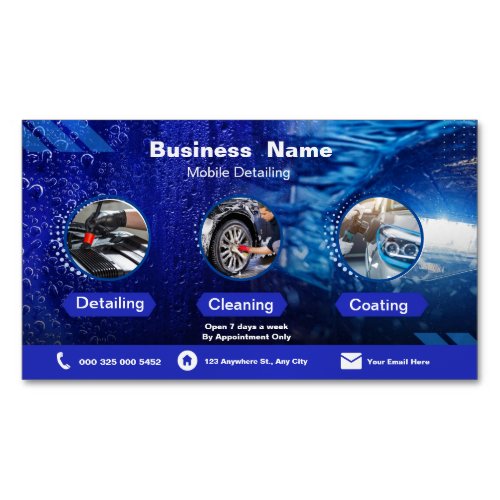 Business Cards for Car Detailing