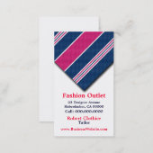 Business Cards For Clothier Mens Fashion (Front/Back)