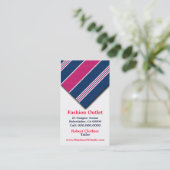 Business Cards For Clothier Mens Fashion (Standing Front)