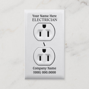 Business Cards For Electricians