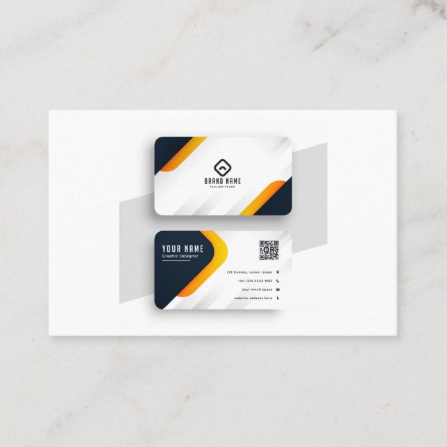 Business cards for engineers and business companie (Front)