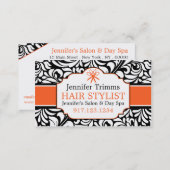Business Cards For Estheticians | Hair School (Front/Back)