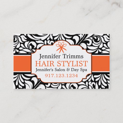 Customizable Business Cards For Estheticians | Hair School