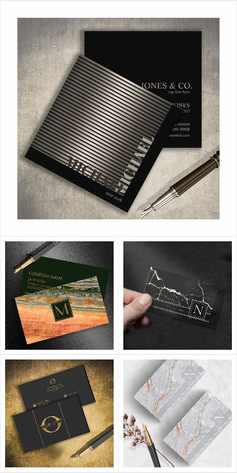 Business Cards For Him
