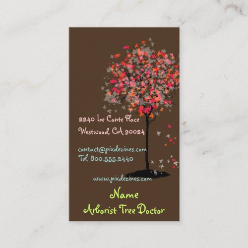 Business cards for landscape architects