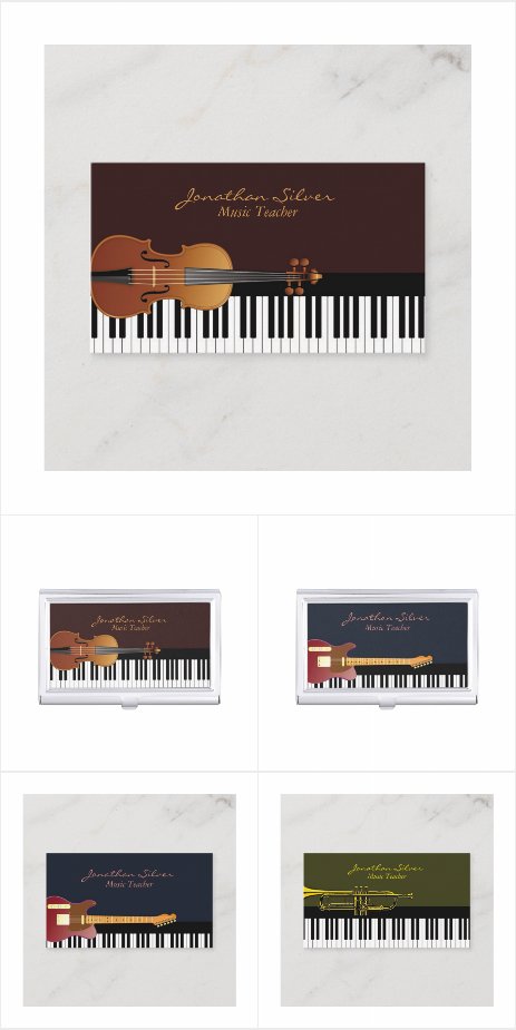 Business Cards for Music Lovers