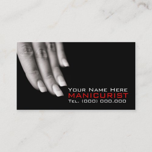 Business Cards For Nail Salons