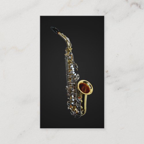 Business cards for saxophonists