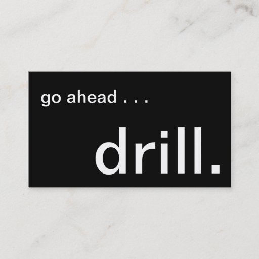 Customizable Business Cards for the Oil and Gas Industry