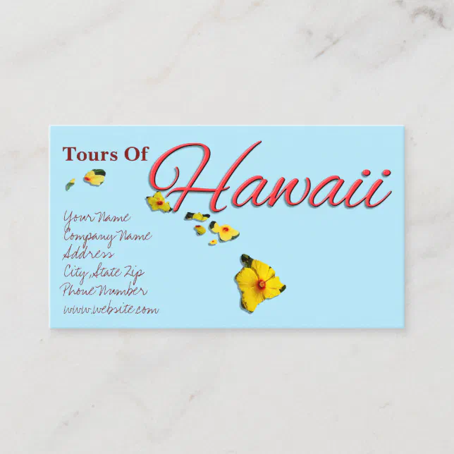 Business Cards HAWAII Zazzle