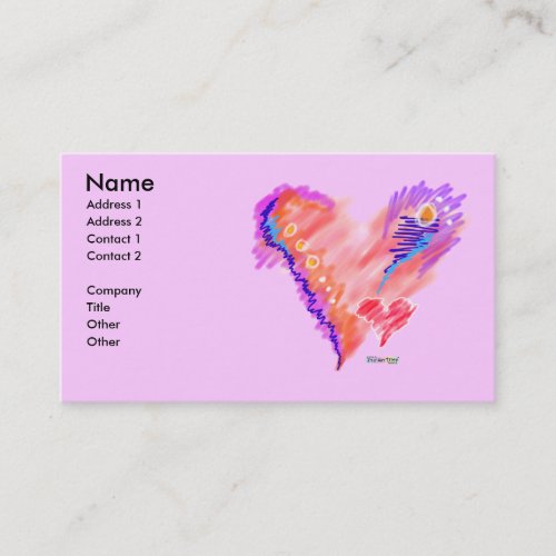 BUSINESS CARDS - Heart Felt