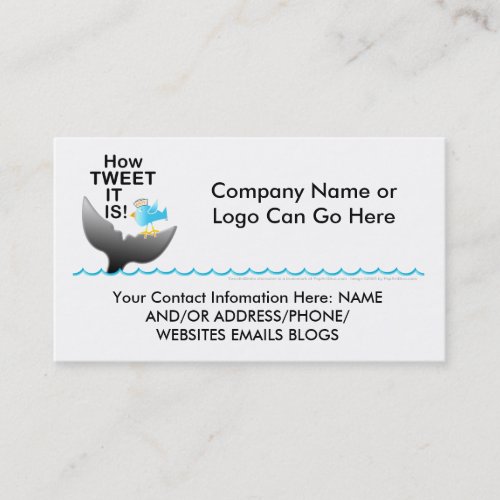 Business Cards - How TWEET It Is!
