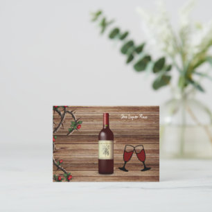 Business Cards, Liquor Store Card
