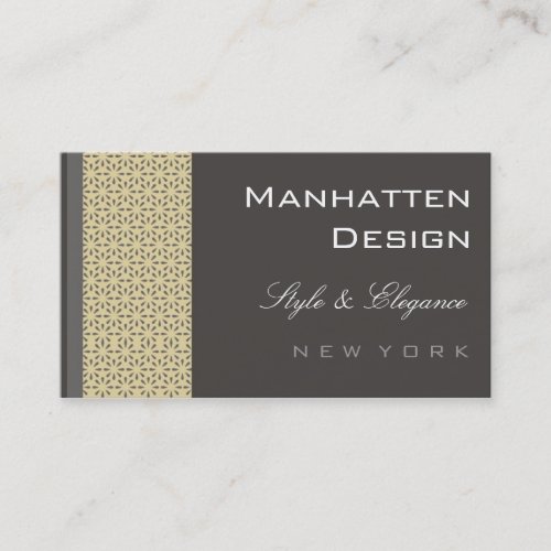 business cards > manhatten [charcoal]