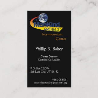 Business Cards MKP Intermountain Center