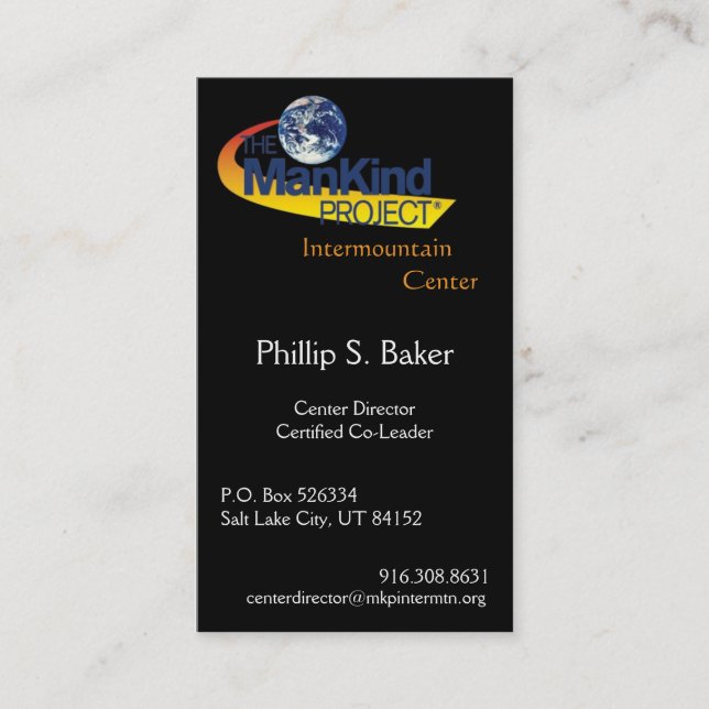 Business Cards MKP Intermountain Center (Front)