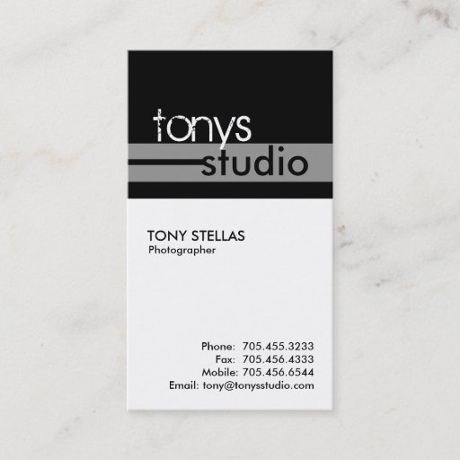 Customizable Business Cards - Modern Trio