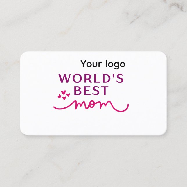 Business Cards mom best  (Front)