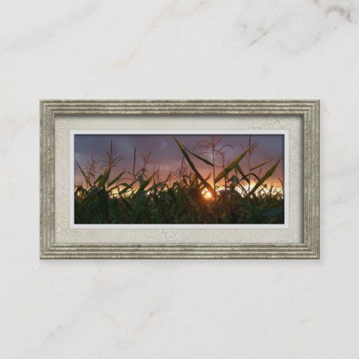 Customizable Business Cards - Picture Frame Style 01