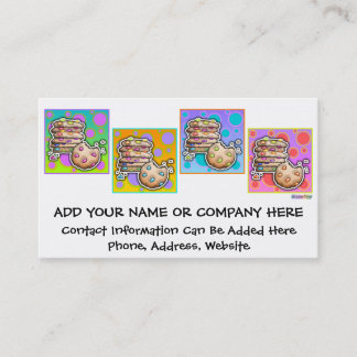BUSINESS CARDS - Pop Art Cookies