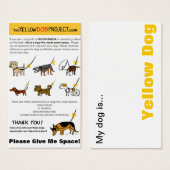 Business Cards "Poster" (Front & Back)