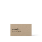 Business Cards | Rustic Kraft Elegant Minimalist